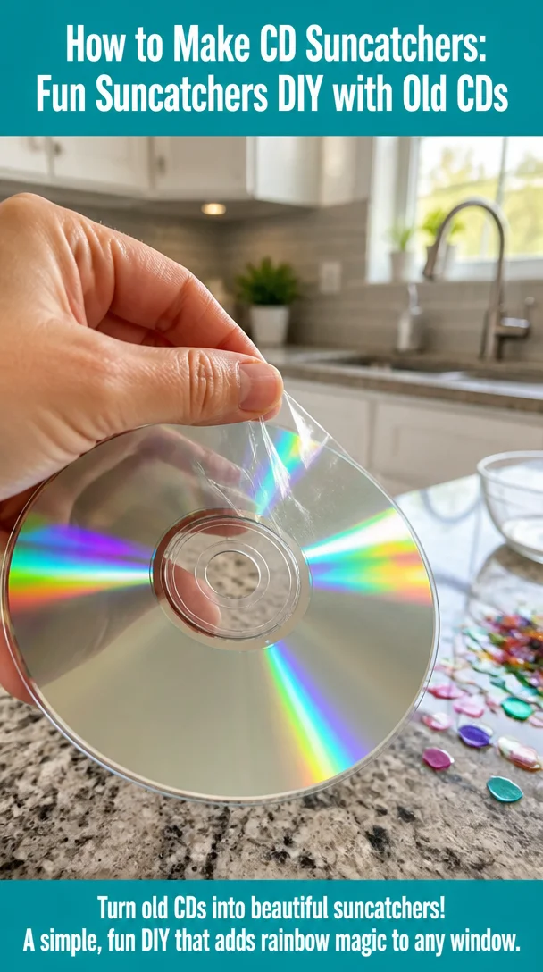How to Make CD Suncatchers: Fun Suncatchers DIY with Old CDs 7 How to Make CD Suncatchers: Fun Suncatchers DIY with Old CDs