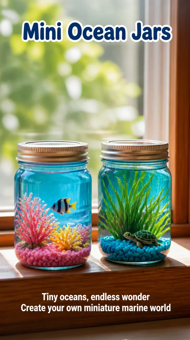 Mini Ocean Jars 8 Mini Ocean Jars