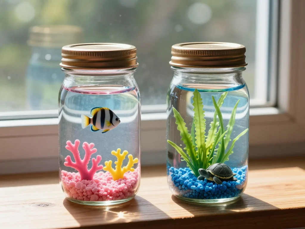 Mini Ocean Jars 9 Mini Ocean Jars