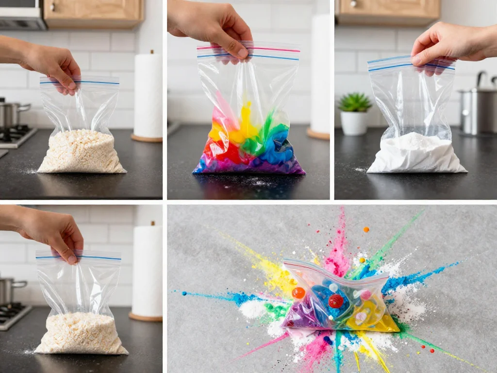 Splatter Chalk Bags (Fizz + Art Fun!) 9 Splatter Chalk Bags (Fizz + Art Fun!)