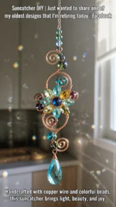 Suncatcher DIY | Just wanted to share one of my oldest designs that I’m retiring today | Facebook 17 Suncatcher DIY | Just wanted to share one of my…
