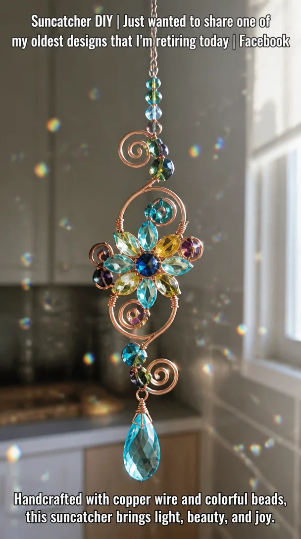 Suncatcher DIY | Just wanted to share one of my oldest designs that I’m retiring today | Facebook 8 Suncatcher DIY | Just wanted to share one of my oldest designs that I’m retiring today | Facebook