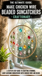 The Ultimate Guide: Make Chicken Wire Beaded Suncatchers - Craftionary 18 The Ultimate Guide: Make Chicken Wire Beaded Suncatchers – Craftionary