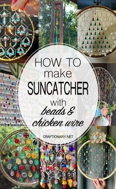 The Ultimate Guide: Make Chicken Wire Beaded Suncatchers - Craftionary 9 The Ultimate Guide: Make Chicken Wire Beaded Suncatchers - Craftionary