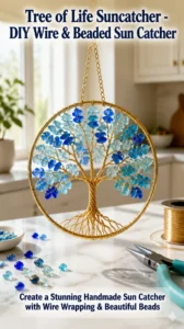 Tree of Life Suncatcher - DIY Wire & Beaded Sun Catcher 20 Tree of Life Suncatcher – DIY Wire & Beaded Sun…