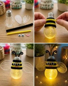 Create a glowing firefly decoration that adds a warm, magical touch to evening spaces with a simple handmade design. 17 Create a glowing firefly decoration that adds a warm, magical…