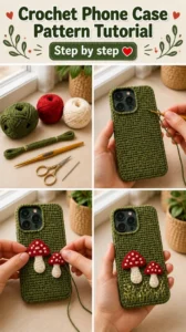Crochet Phone Case Pattern Tutorial 13 Crochet Phone Case Pattern Tutorial