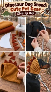 Dinosaur Dog Snood: Cute Pet Gear 17 Dinosaur Dog Snood: Cute Pet Gear