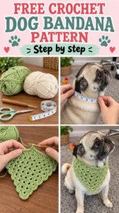 Free Crochet Dog Bandana Pattern 12 Free Crochet Dog Bandana Pattern