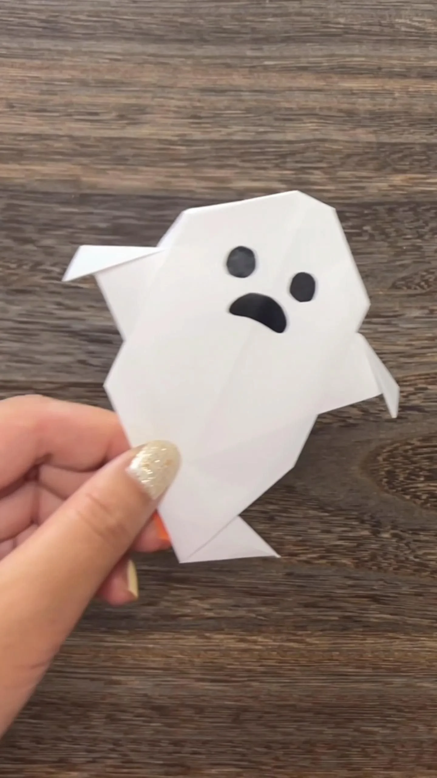 おばけ👻の折り方 6 おばけ👻の折り方