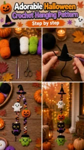 Adorable Halloween Crochet Hanging Pattern 16 Adorable Halloween Crochet Hanging Pattern