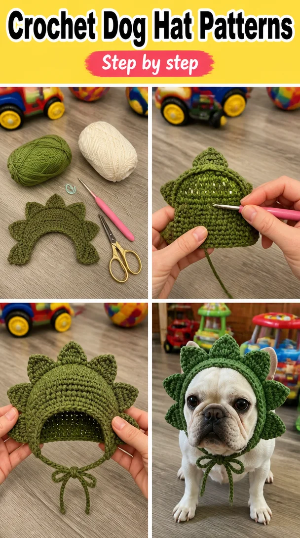 Crochet Dog Hat Patterns 5 30 Crochet Dog Hat Patterns - Crochet News