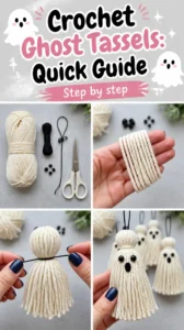 Crochet Ghost Tassels: Quick Guide 18 Crochet Ghost Tassels: Quick Guide