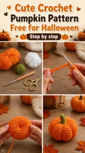 Cute Crochet Pumpkin Pattern Free for Halloween 19 Cute Crochet Pumpkin Pattern Free for Halloween