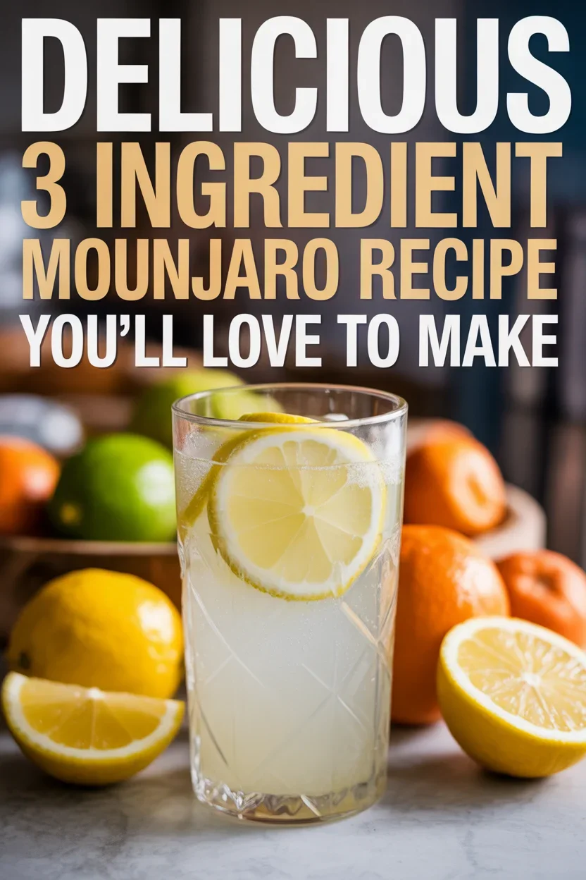 Delicious 3 Ingredient Mounjaro Recipe You’ll Love to Make 12 3 Ingredient Mounjaro Recipe