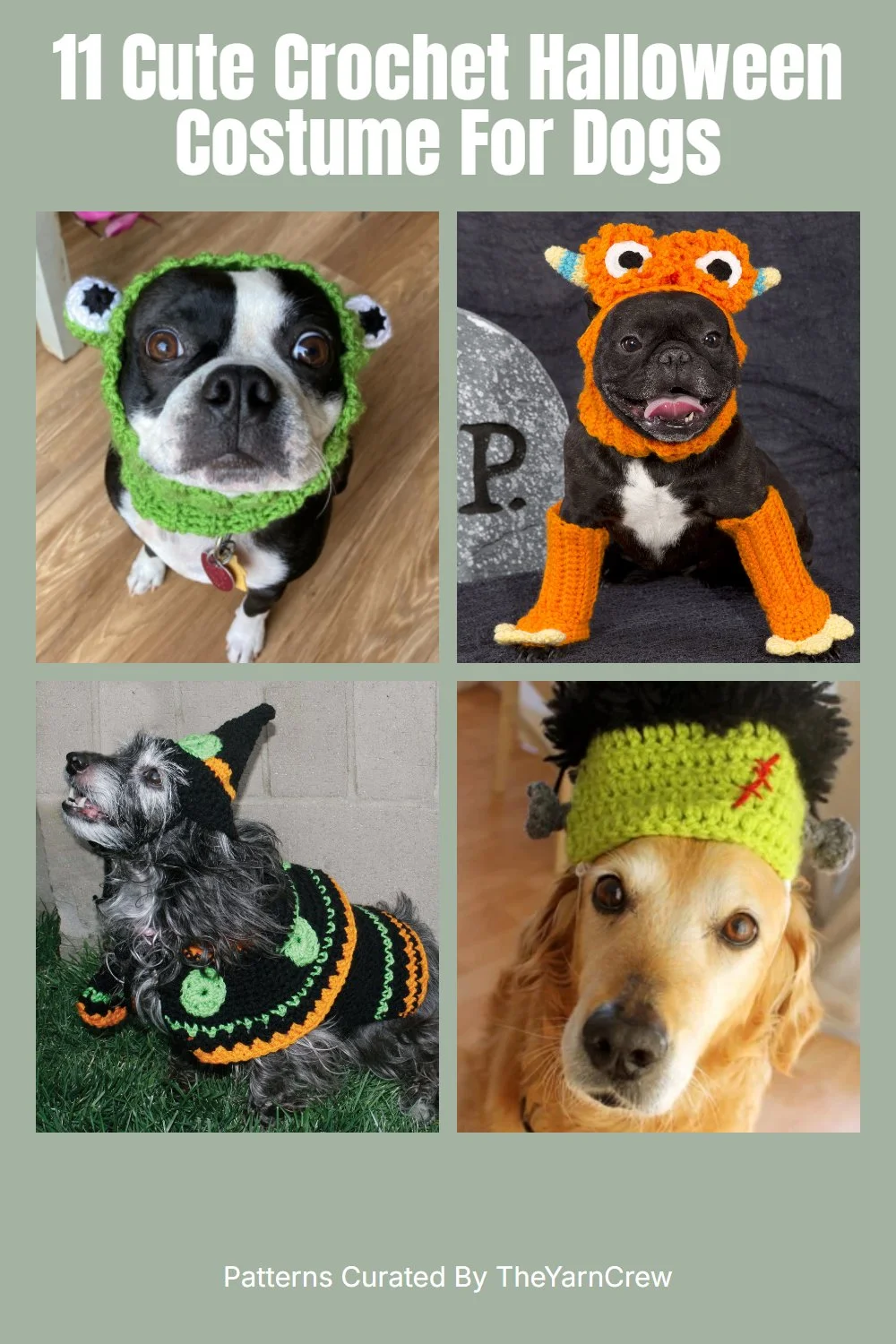 Dog Halloween Costume Crochet Patterns 6 11 Dog Halloween Costume Crochet Patterns Curated by The Yarn Crew