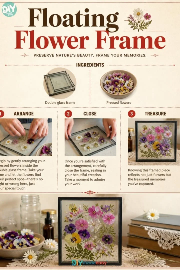 Floating Flower Frame 10 Floating Flower Frame