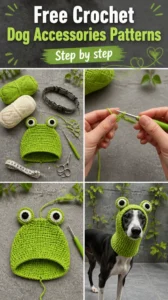 Free Crochet Dog Accessories Patterns 20 Free Crochet Dog Accessories Patterns