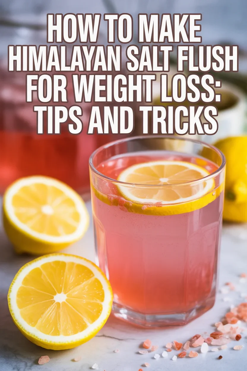 How to Make Himalayan Salt Flush for Weight Loss: Tips and Tricks 12 How to Make Himalayan Salt Flush for Weight Loss: Tips and Tricks