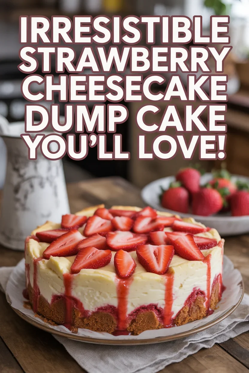 Irresistible Strawberry Cheesecake Dump Cake You’ll Love! 10 Strawberry Cheesecake Dump Cake