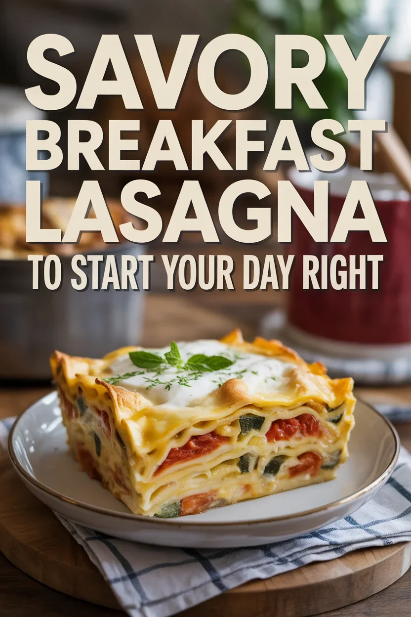 Savory Breakfast Lasagna to Start Your Day Right 10 breakfast lasagna