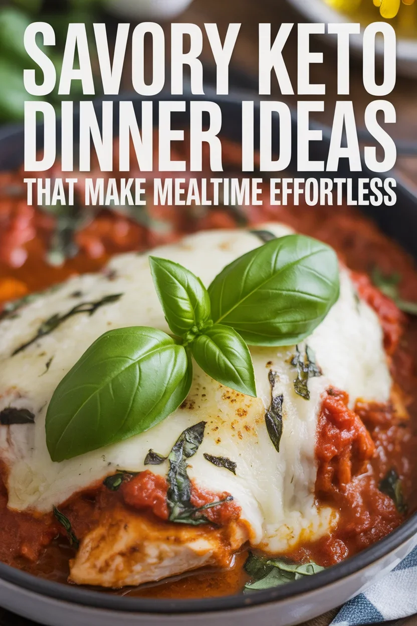 Savory Keto Dinner Ideas That Make Mealtime Effortless 10 Savory Keto Dinner Ideas That Make Mealtime Effortless