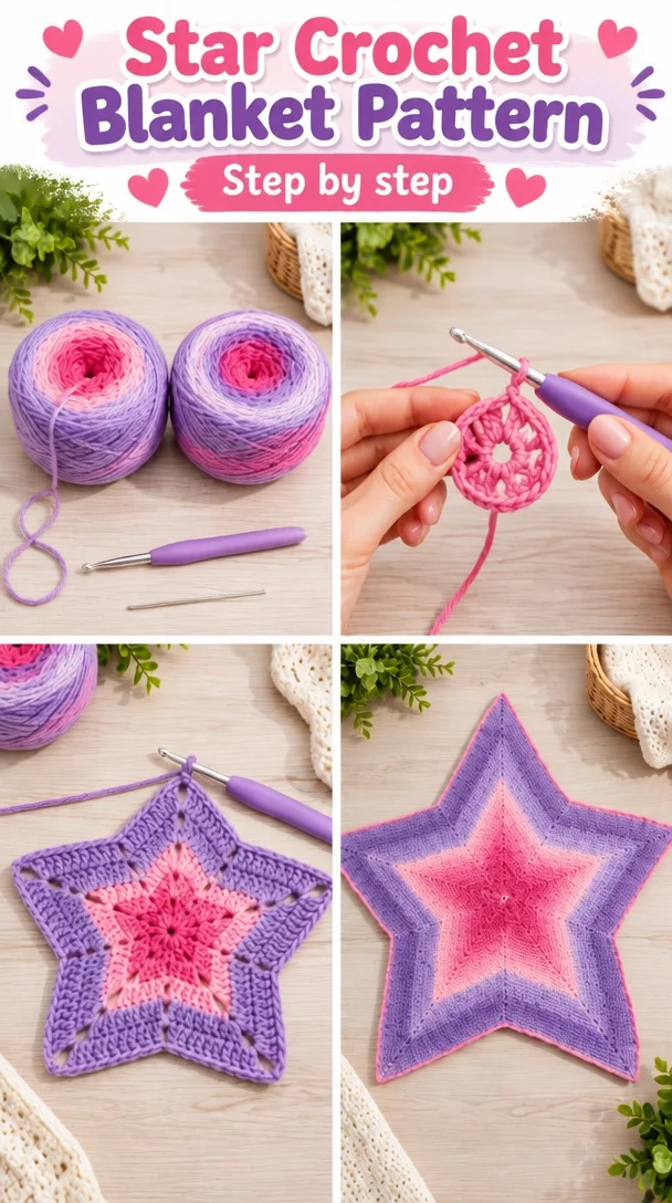 Star Crochet Blanket Pattern 5 You're A Star Crochet Blanket Pattern